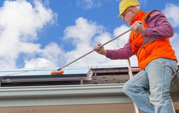 Manor Hill Corner soft wash roof cleaning