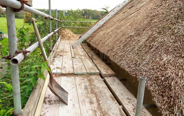 advantages of Manor Hill Corner thatch roofing